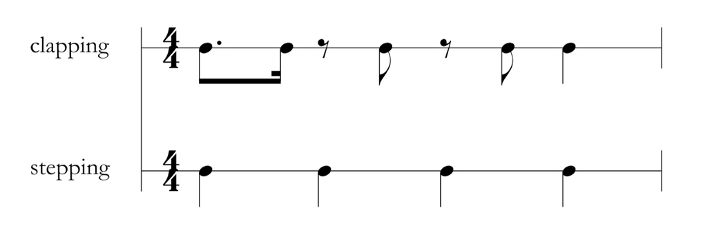 Musical notation. Time signature 4/4. More description below.