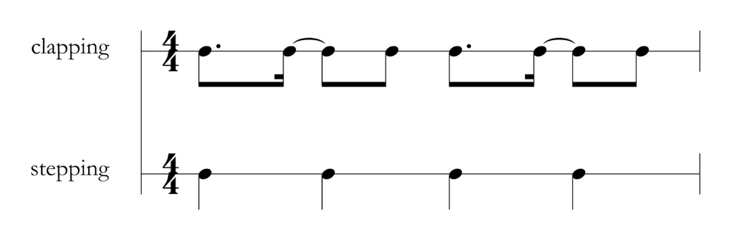 Musical notation. Time signature 4/4. More description below.